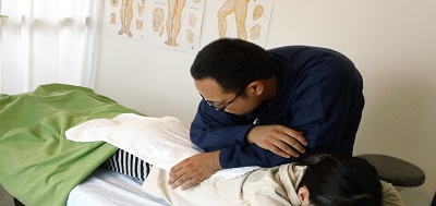 背中の筋に対しての整体