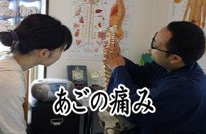 顎関節の歪みの説明